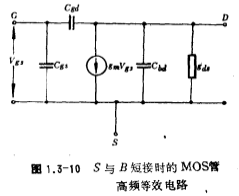 MOSFET的交流小信号模型