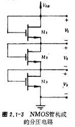 MOS管栅漏有源电阻
