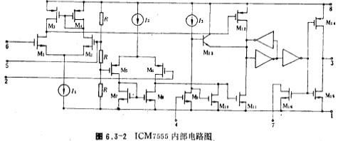 ICM7555内部电路图