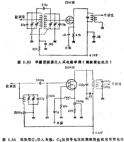 MOS场效应晶体管宽频带放大器